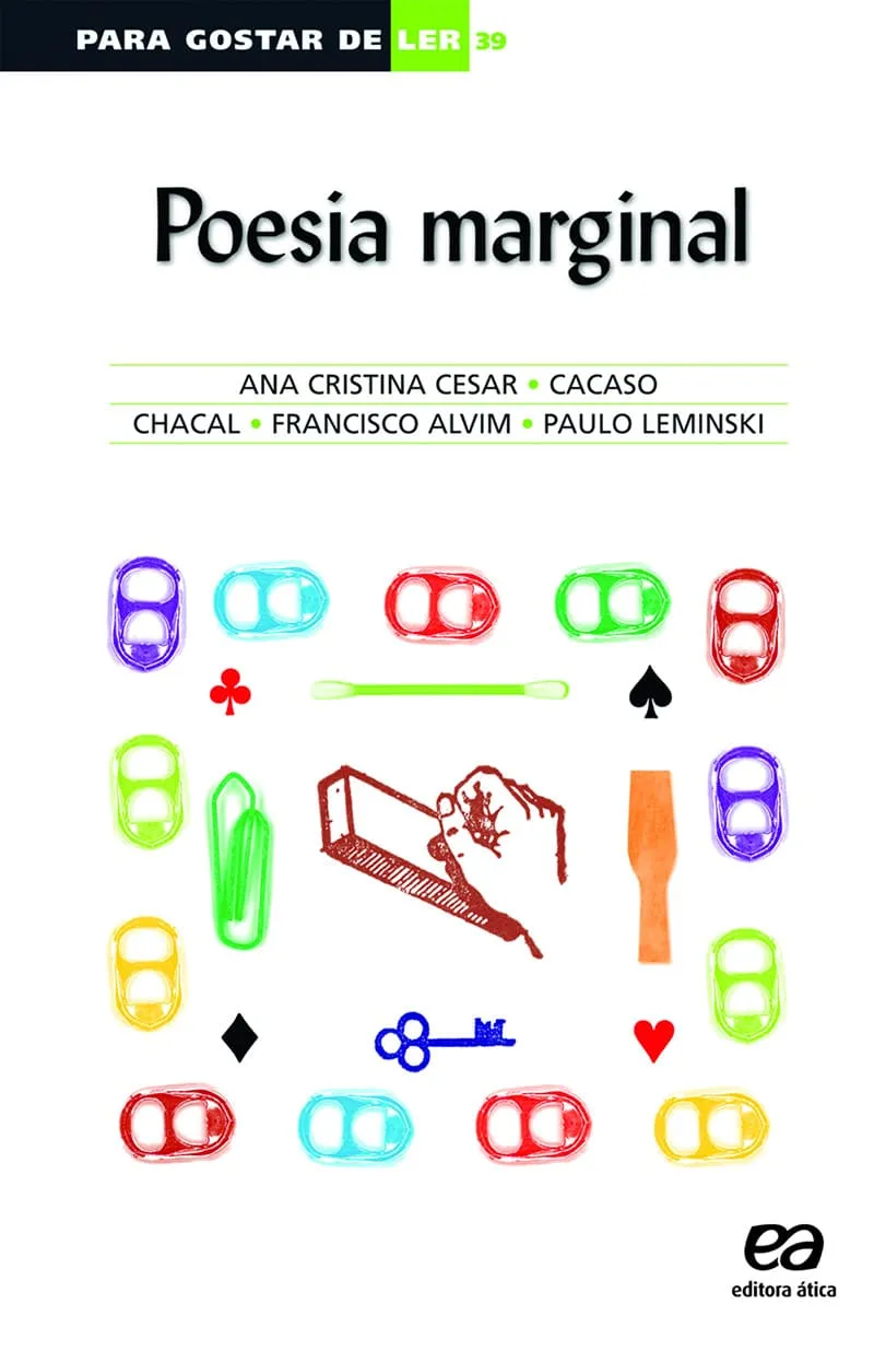 Capa do livro Poesia marginal