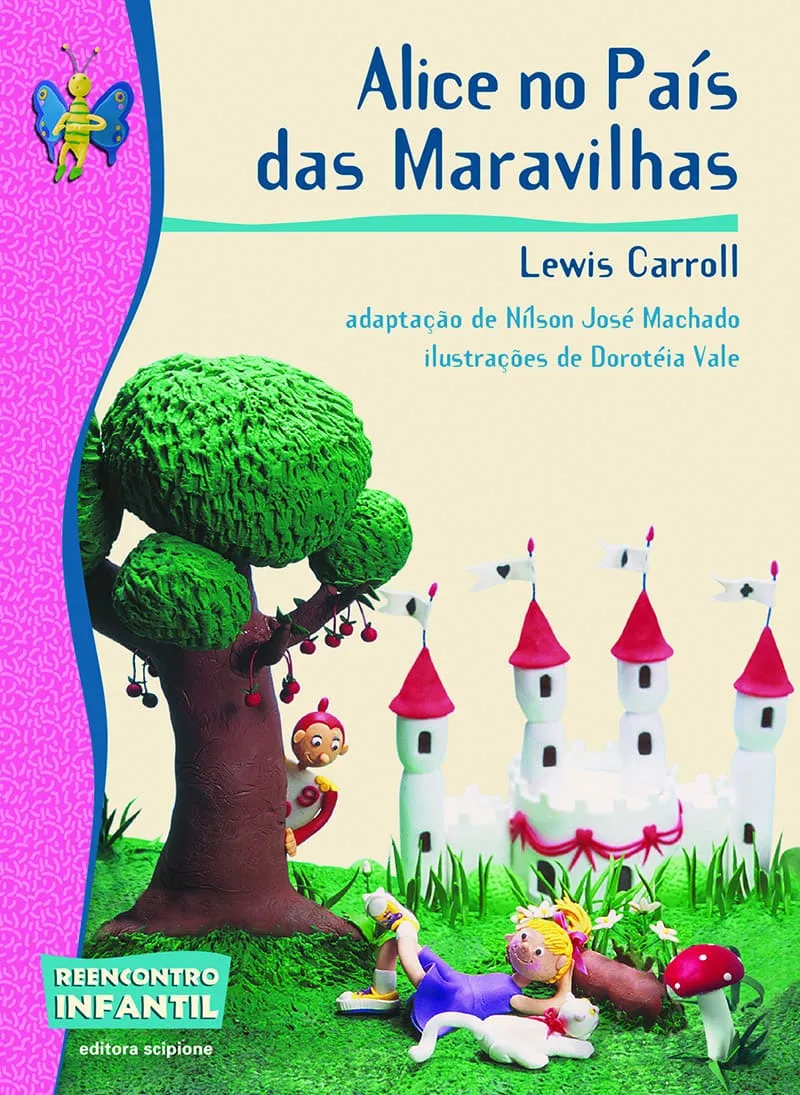 Capa do livro Alice no País das Maravilhas