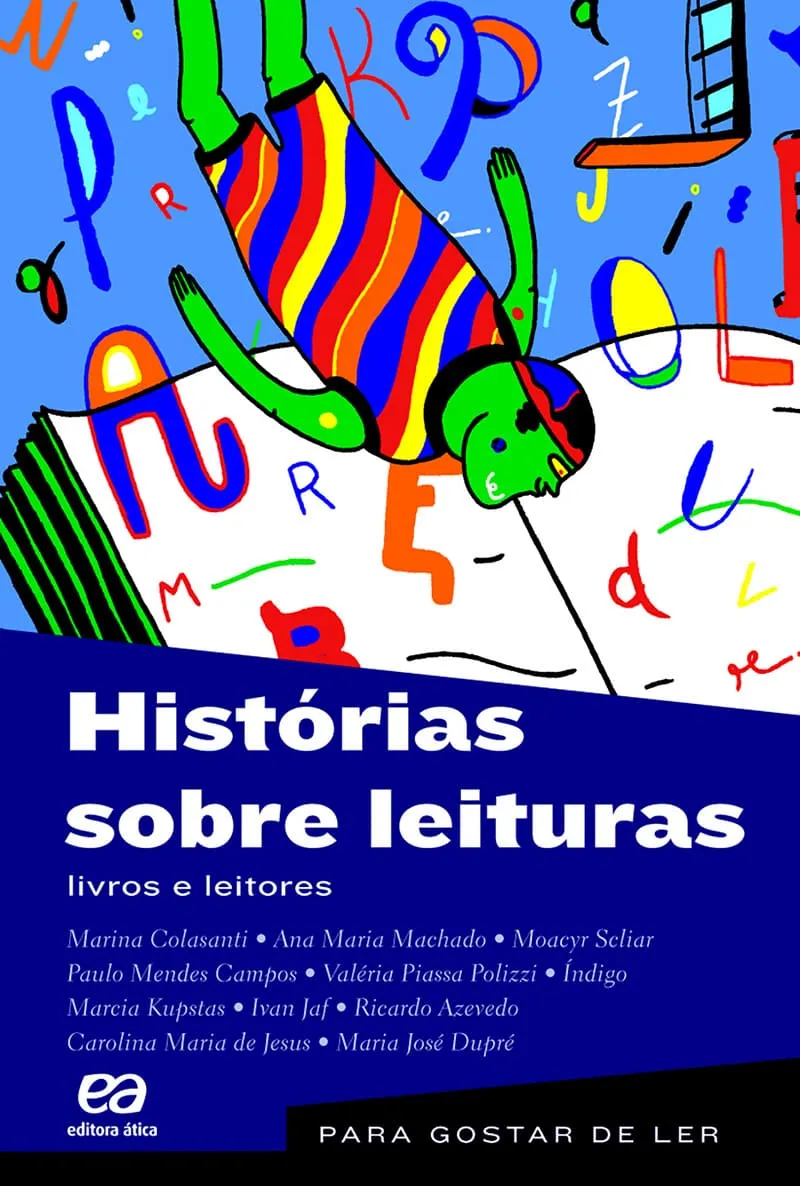 Capa do livro Histórias sobre leituras livros e leitores