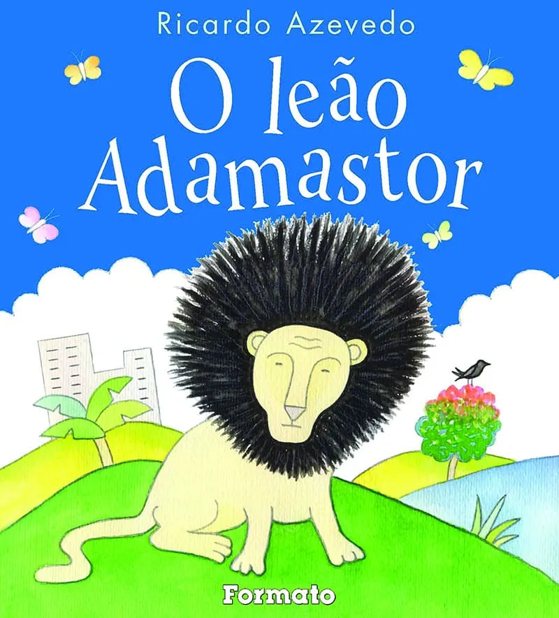 Capa do livro O leão Adamastor