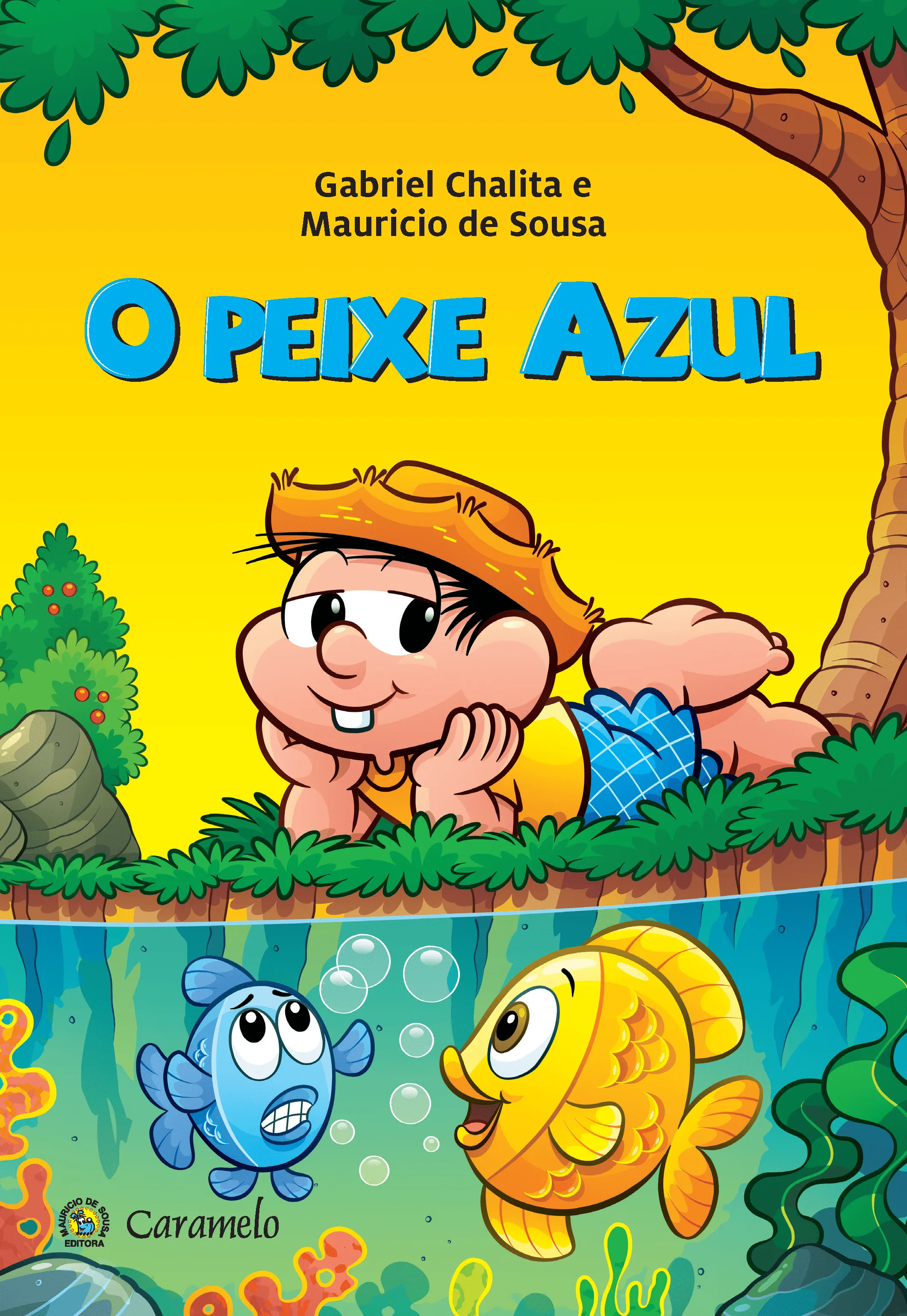 Capa do livro O peixe azul